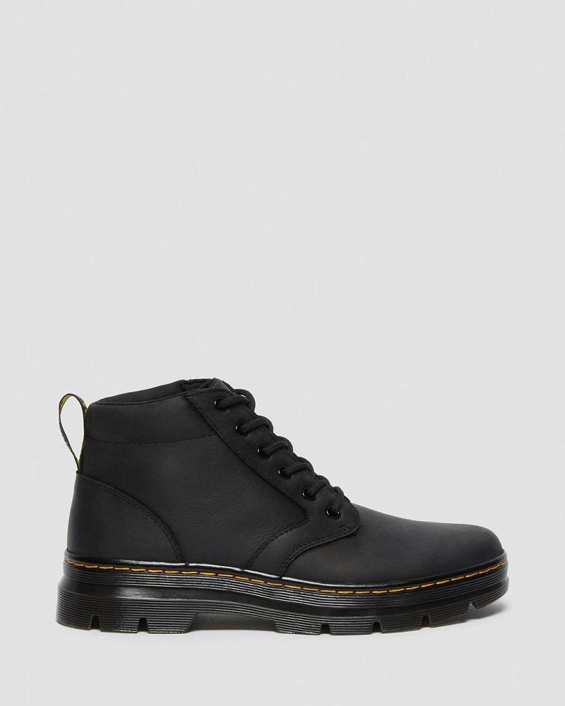 Black Women's Dr Martens Bonny Leather Ankle Boots | CA 43CTV